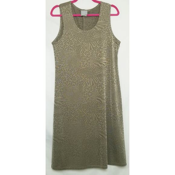 Rabbit Designs Career Casual Travel Knit Olive Green Jacket/Dress Suit Size 16M - Picture 5 of 11